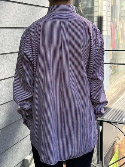 00's Ralph Lauren「classic fit」ストラップシャツ