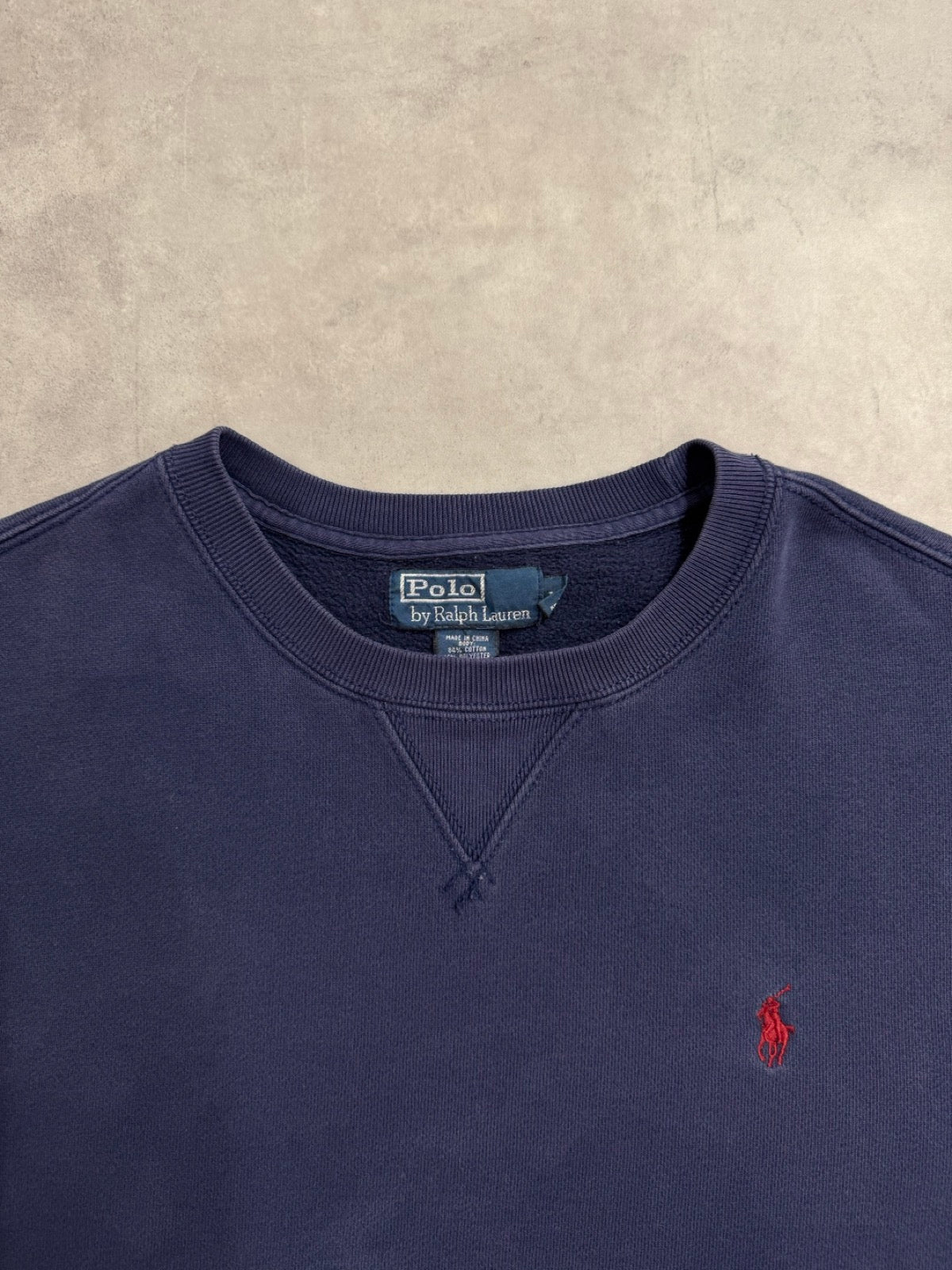 90's「RALPH LAUREN」ワンポイントスウェット
