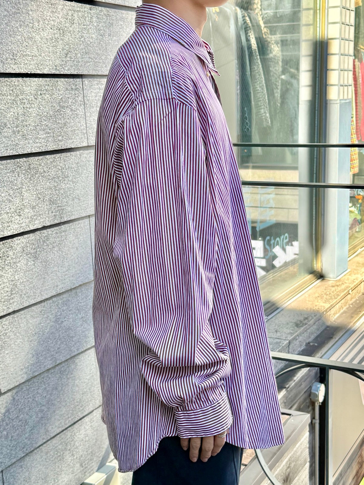 00's Ralph Lauren「classic fit」ストラップシャツ