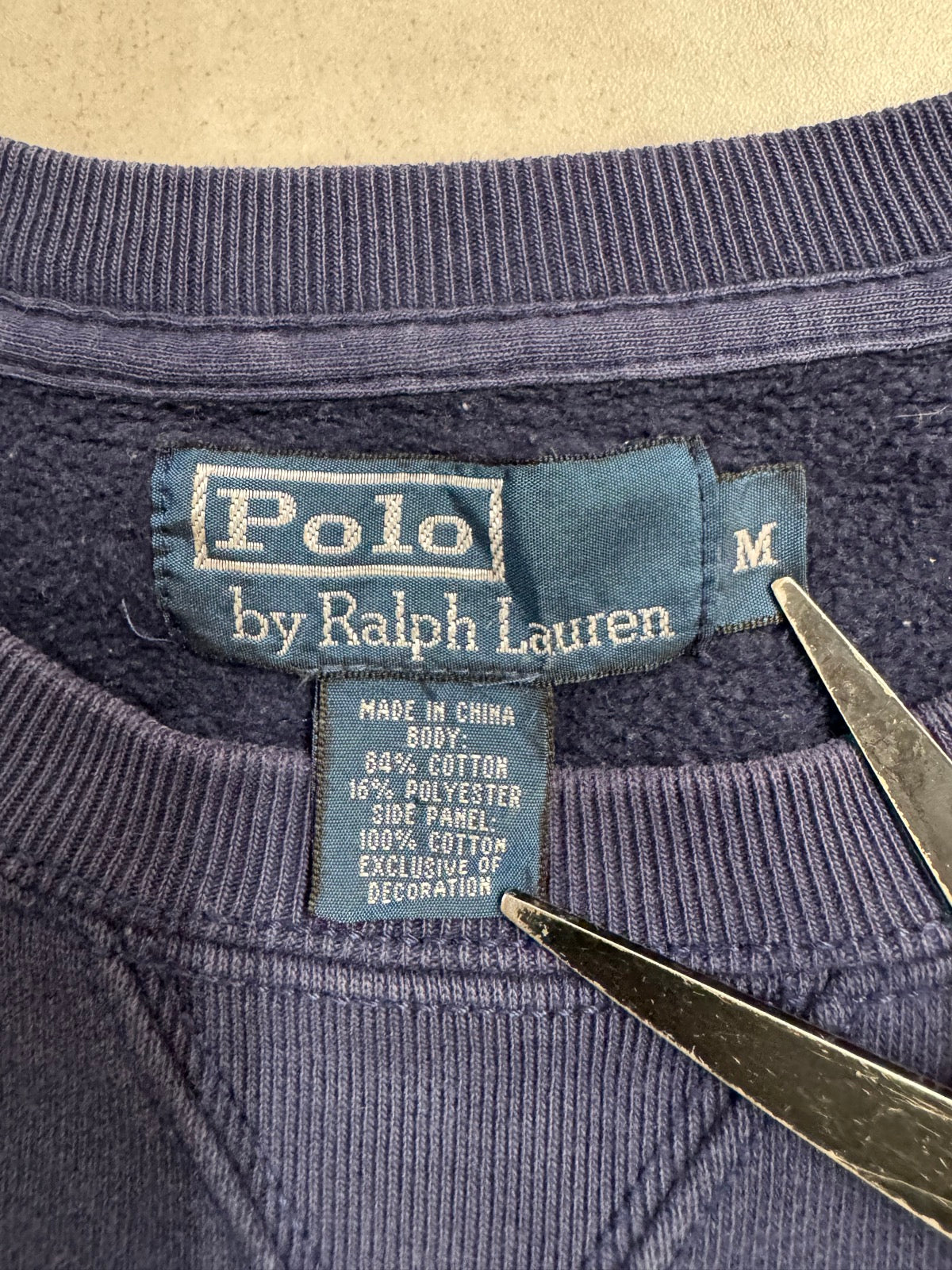 90's「RALPH LAUREN」ワンポイントスウェット