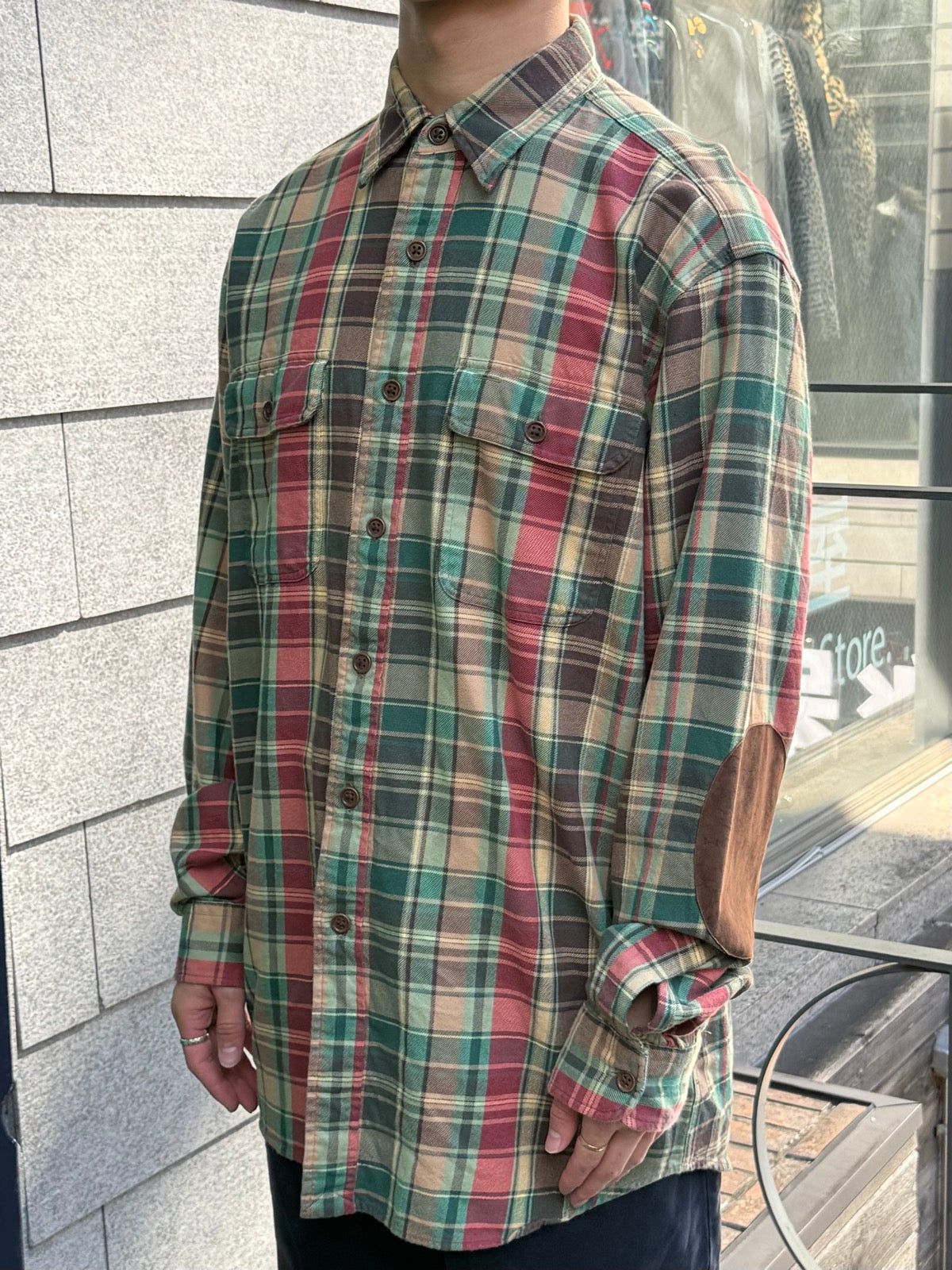 90's「Polo by Ralph Lauren」ダブルポケットシャツ