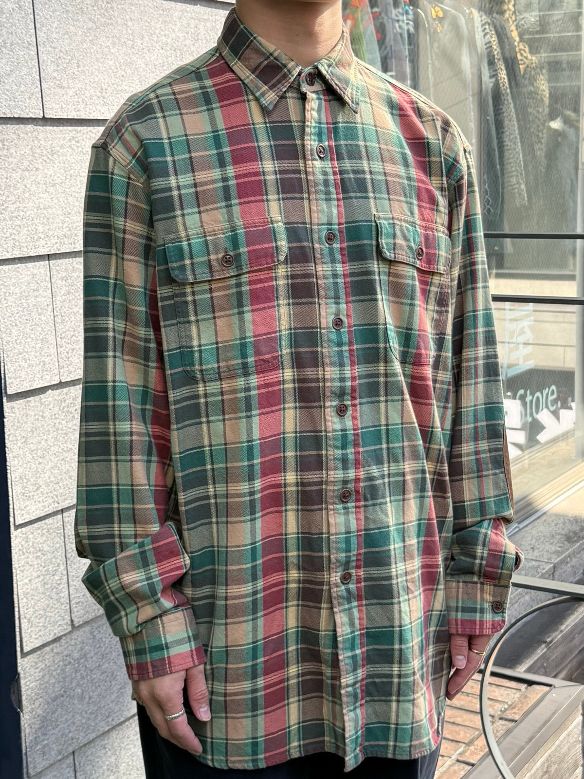 90's「Polo by Ralph Lauren」ダブルポケットシャツ