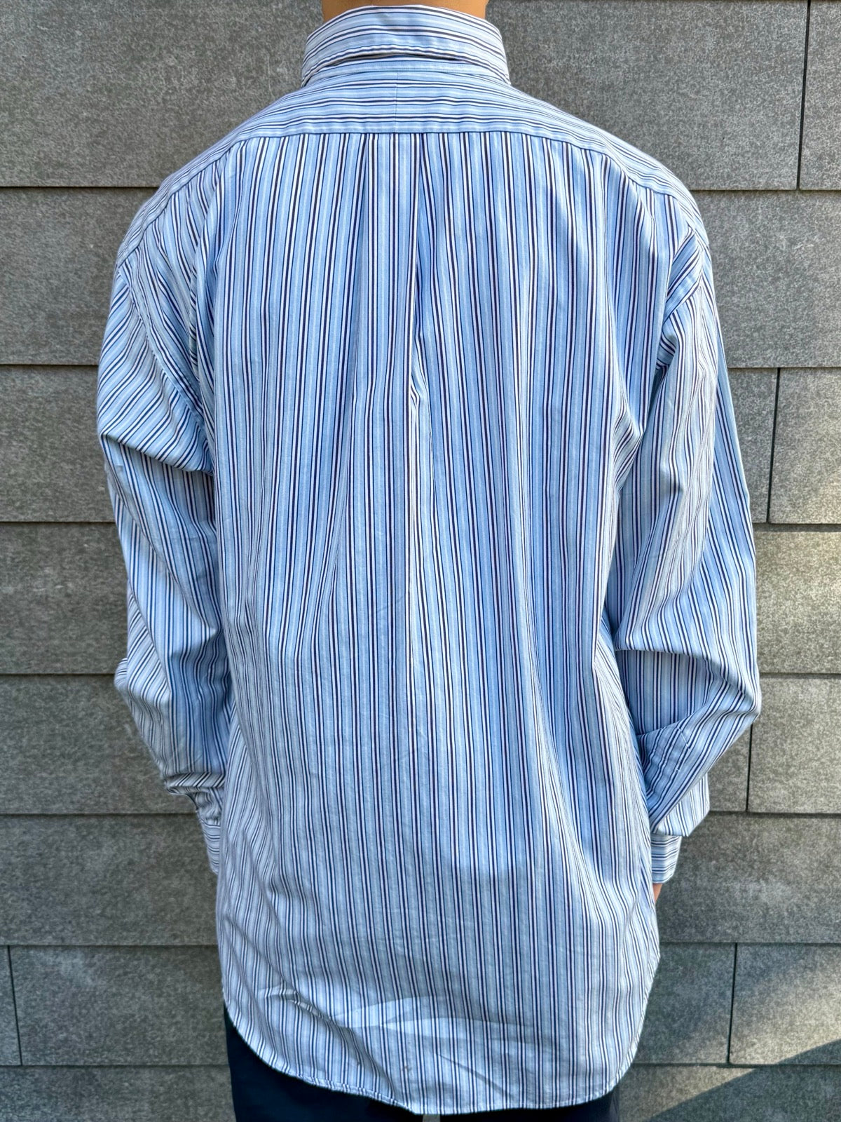 00's Ralph Lauren「classic fit」ストラップシャツ