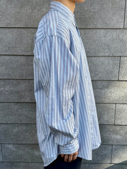 00's Ralph Lauren「classic fit」ストラップシャツ