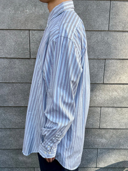 00's Ralph Lauren「classic fit」ストラップシャツ