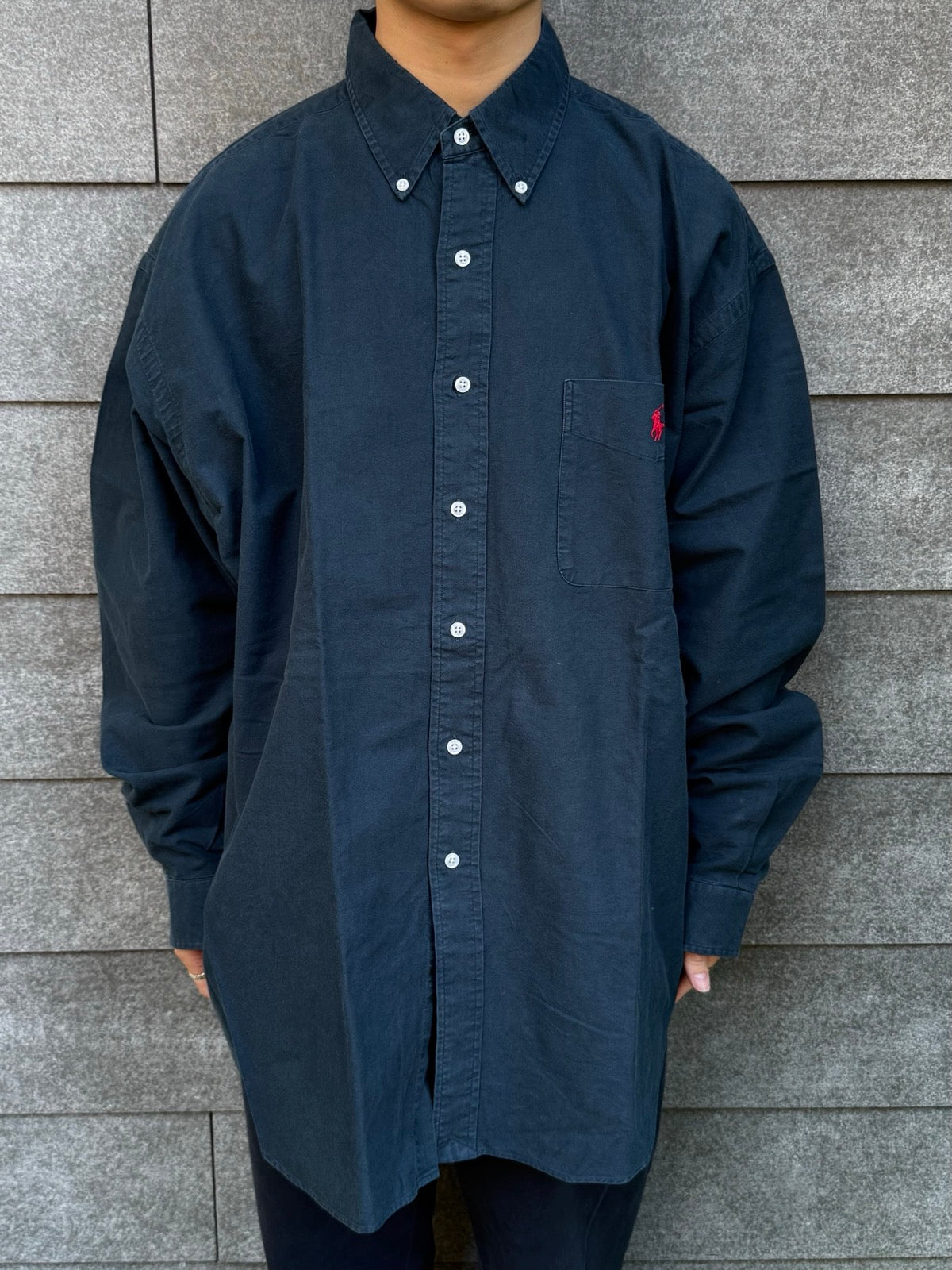 90's Ralgh Lauren「BIG SHIRT」ボタンダウンシャツ