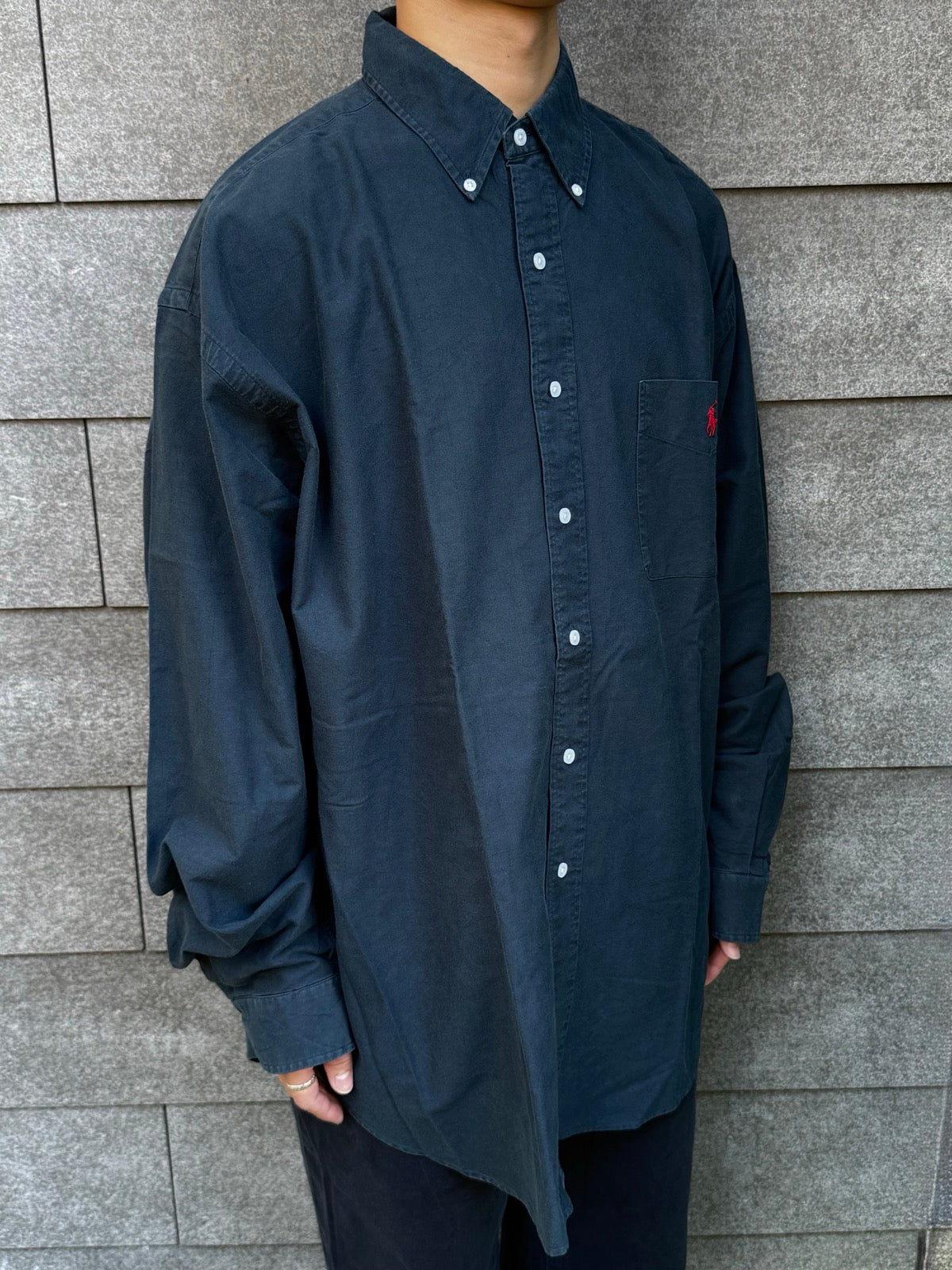 90's Ralgh Lauren「BIG SHIRT」ボタンダウンシャツ