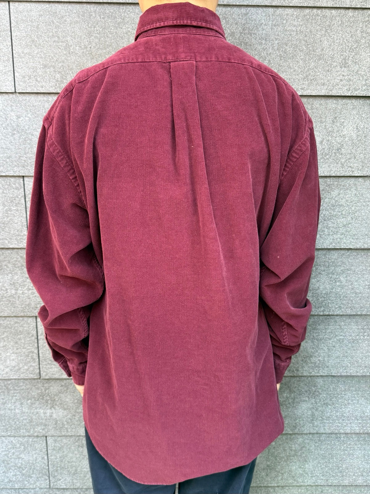 90’s Ralgh Lauren「BIG SHIRT」コーデュロイシャツ