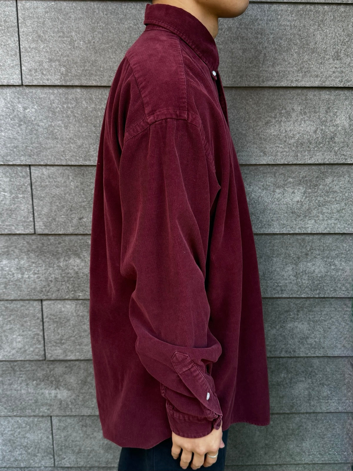 90’s Ralgh Lauren「BIG SHIRT」コーデュロイシャツ