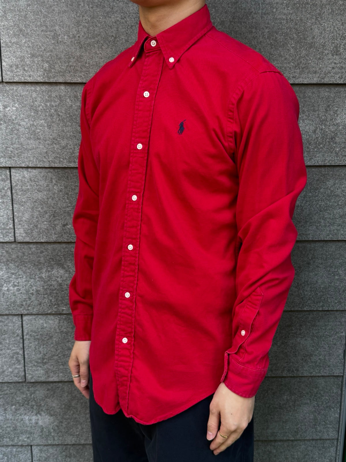 90's「Polo by Ralph Lauren」USA製 ボタンダウンシャツ