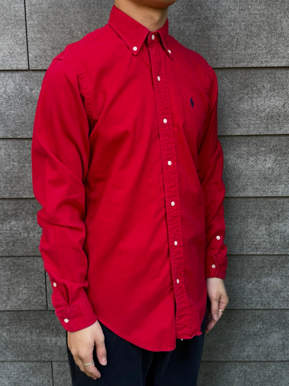 90's「Polo by Ralph Lauren」USA製 ボタンダウンシャツ