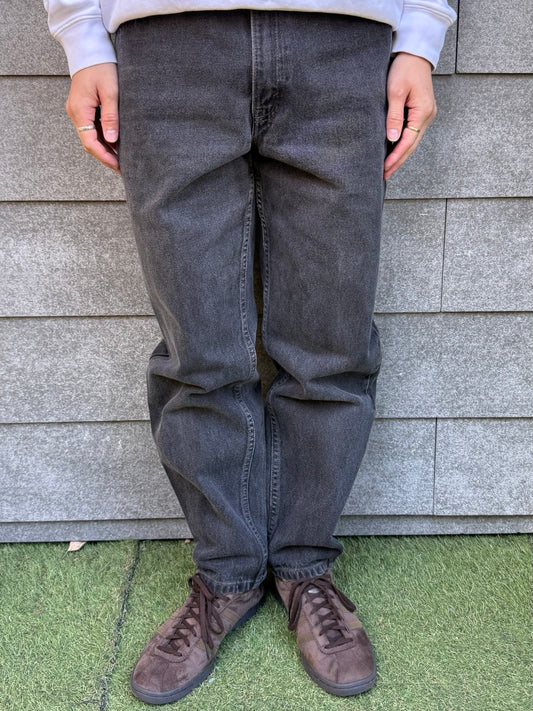 90's Levi's「550」USA製 ブラックデニムパンツ