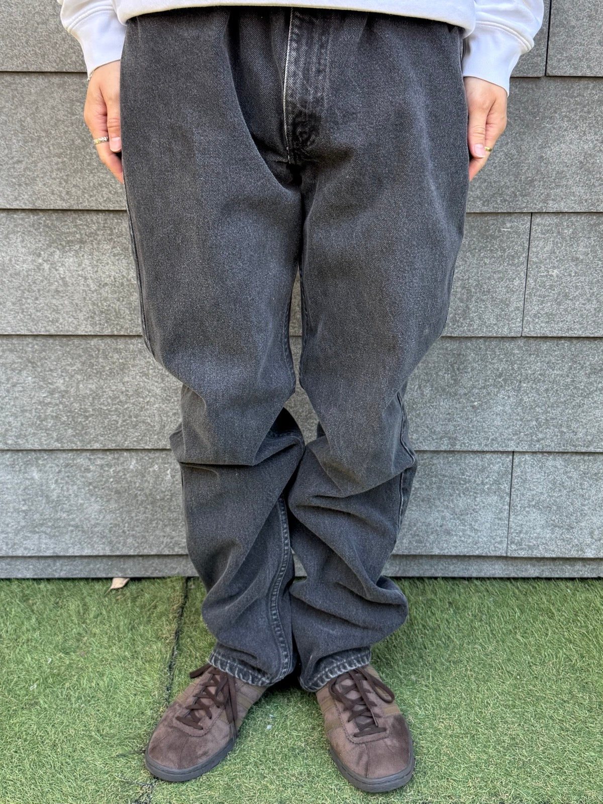 90's Levi's「505」USA製 ブラックデニムパンツ