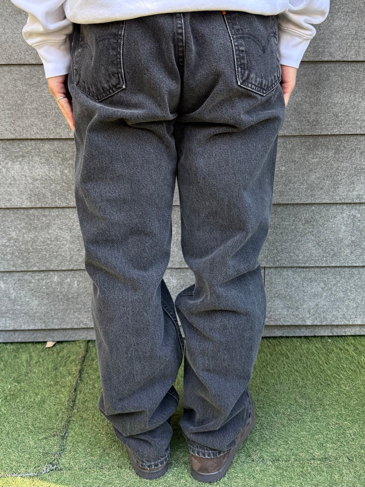 90's Levi's「505」USA製 ブラックデニムパンツ