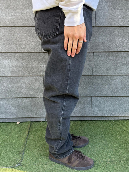 90's Levi's「505」USA製 ブラックデニムパンツ