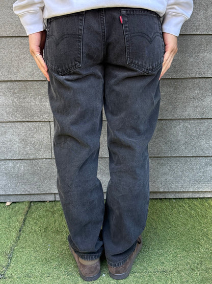 10's Levi's 「501」ブラックデニムパンツ