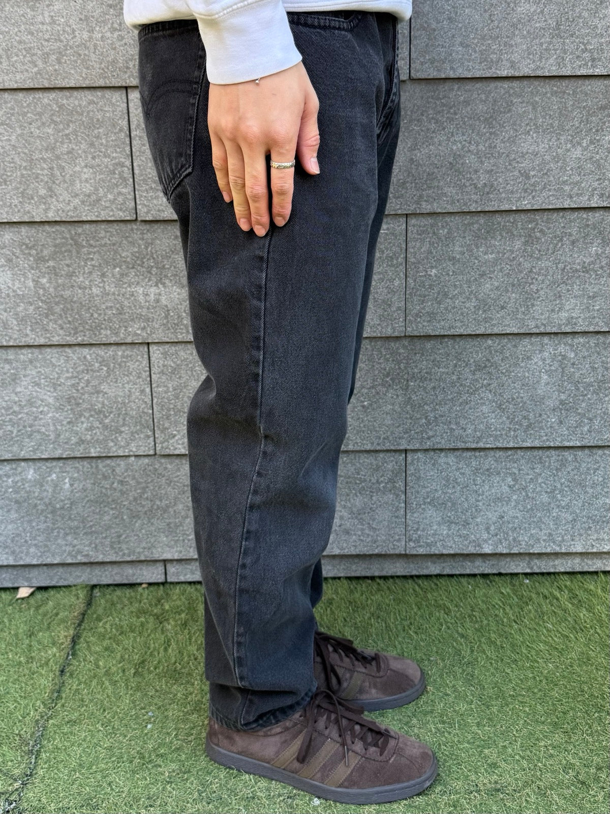 10's Levi's 「501」ブラックデニムパンツ