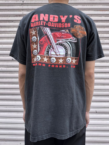 00's HARLEY-DAVIDSON「Eagle」USA製 ハーレーTシャツ