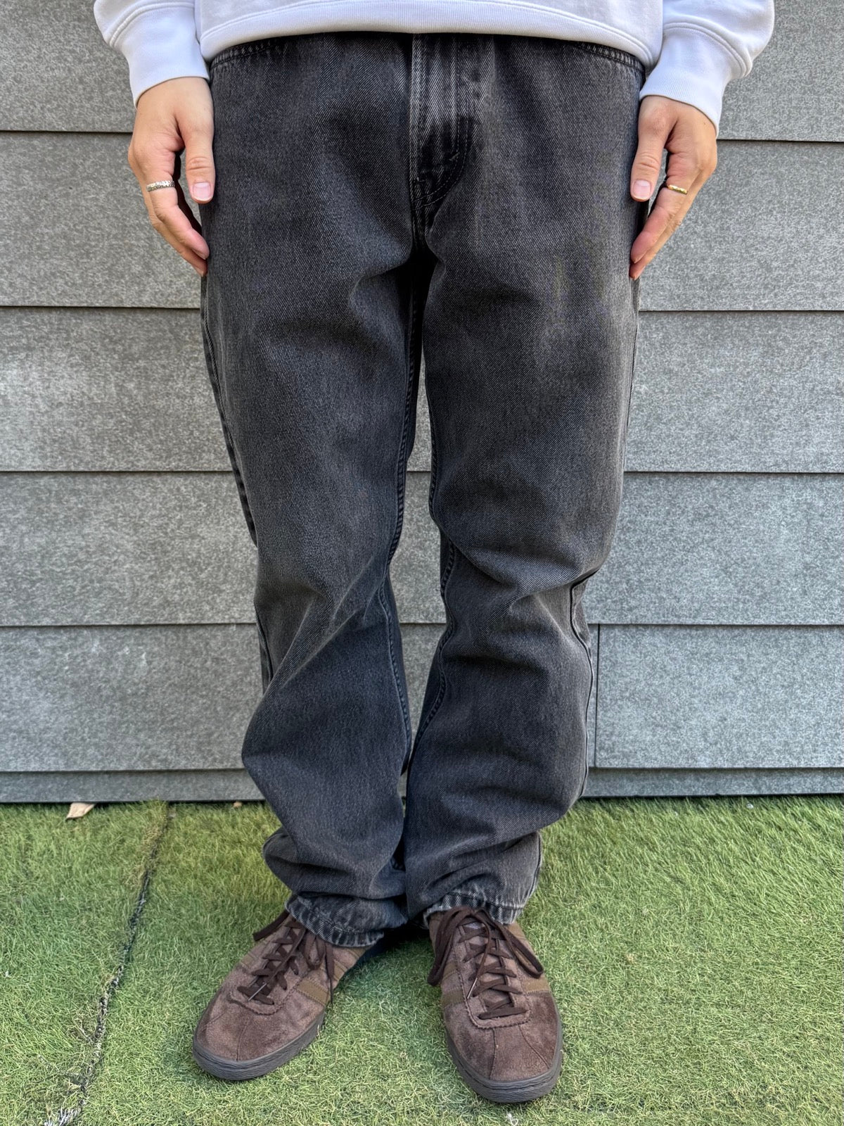 00's Levi's「505」ブラックデニムパンツ