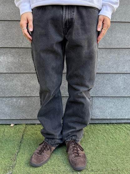 00's Levi's「505」ブラックデニムパンツ