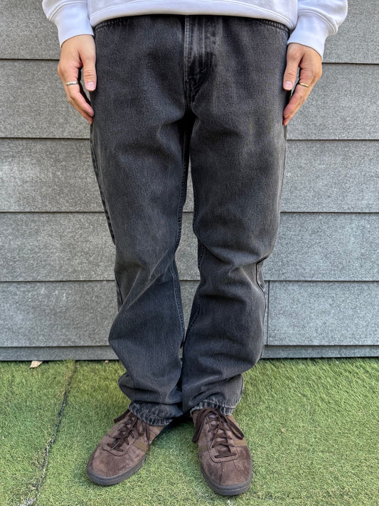 00's Levi's「505」ブラックデニムパンツ