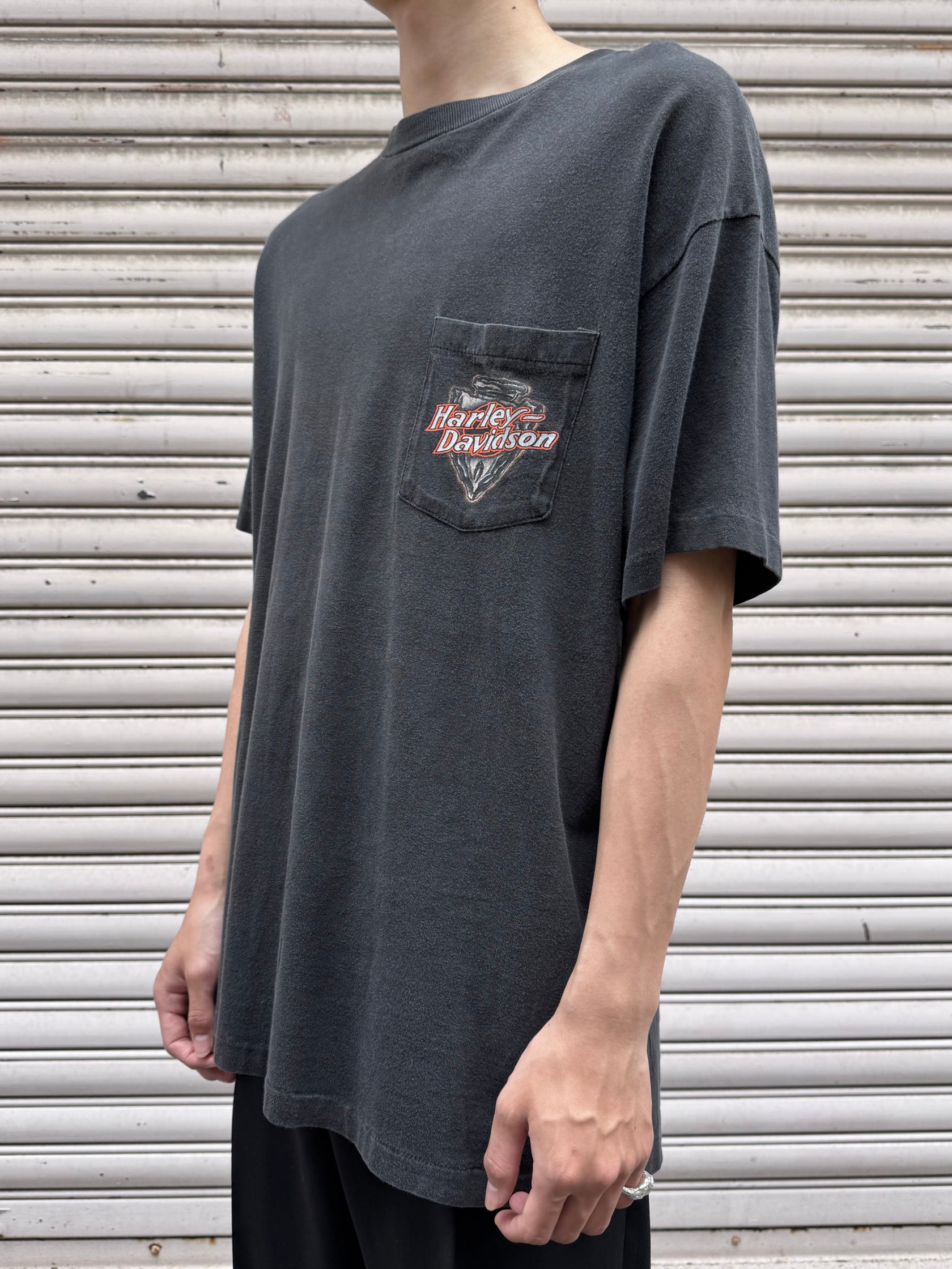90's HARLEY-DAVIDSON「ROCHESTE,N.Y.」USA製 ハーレーTシャツ