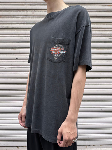 90's HARLEY-DAVIDSON「ROCHESTE,N.Y.」USA製 ハーレーTシャツ