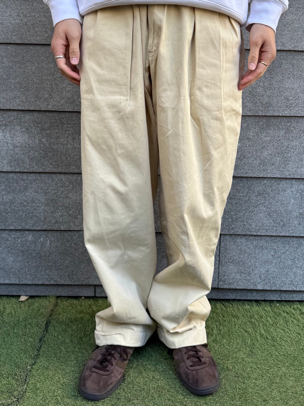 90's「Polo by Ralph Lauren」ドレスチノパンツ