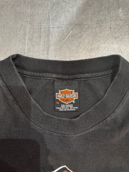 00's HARLEY-DAVIDSON「Ber＆Shield」USA製 ハーレーTシャツ