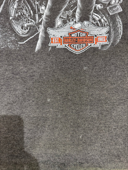 80's HARLEY-DAVIDSON「3D EMBLEM」USA製 ハーレーTシャツ