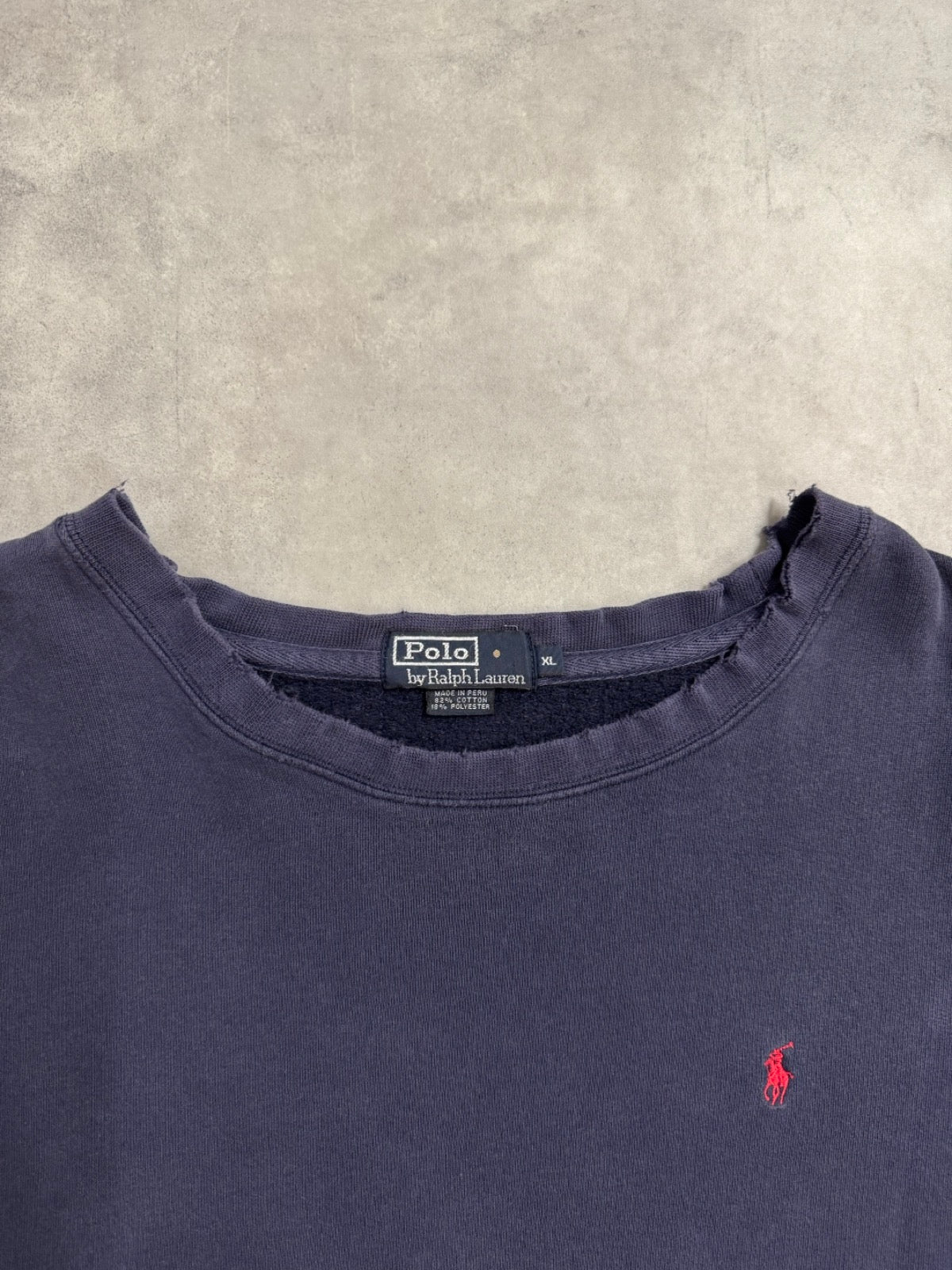 90's「RALPH LAUREN」ワンポイントスウェット