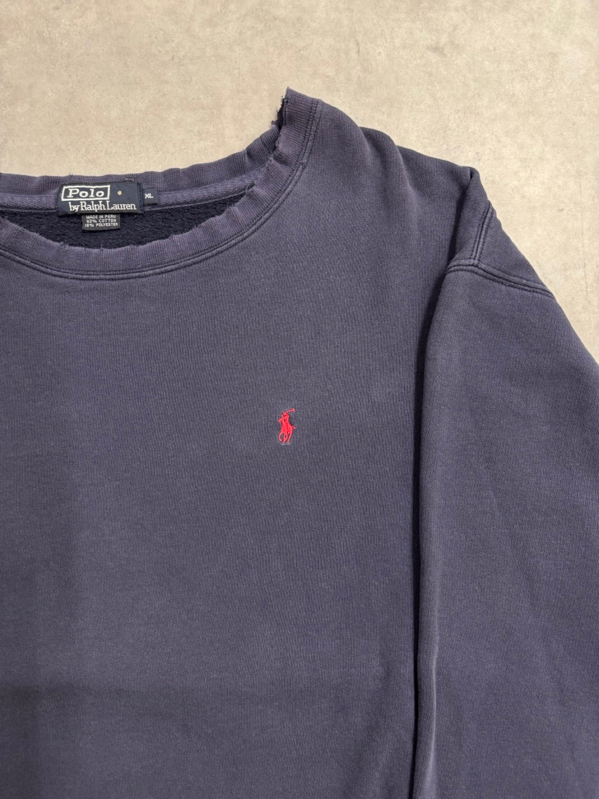 90's「RALPH LAUREN」ワンポイントスウェット