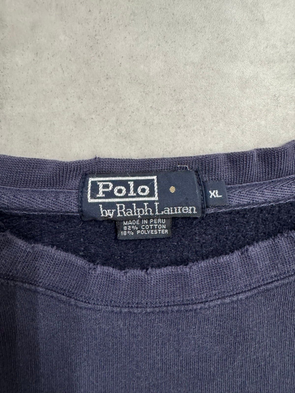 90's「RALPH LAUREN」ワンポイントスウェット