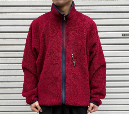 90's Patagonia ベビーレトロカーディガン フリースジャケット レッド