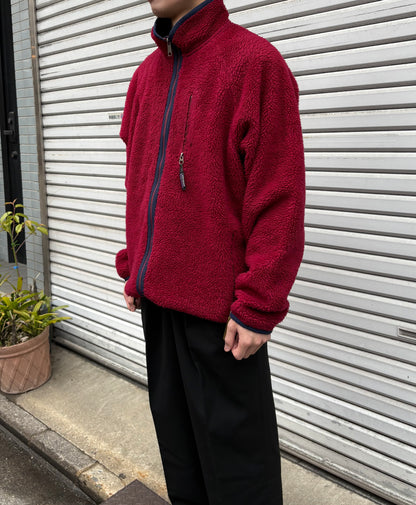 90's Patagonia ベビーレトロカーディガン フリースジャケット レッド