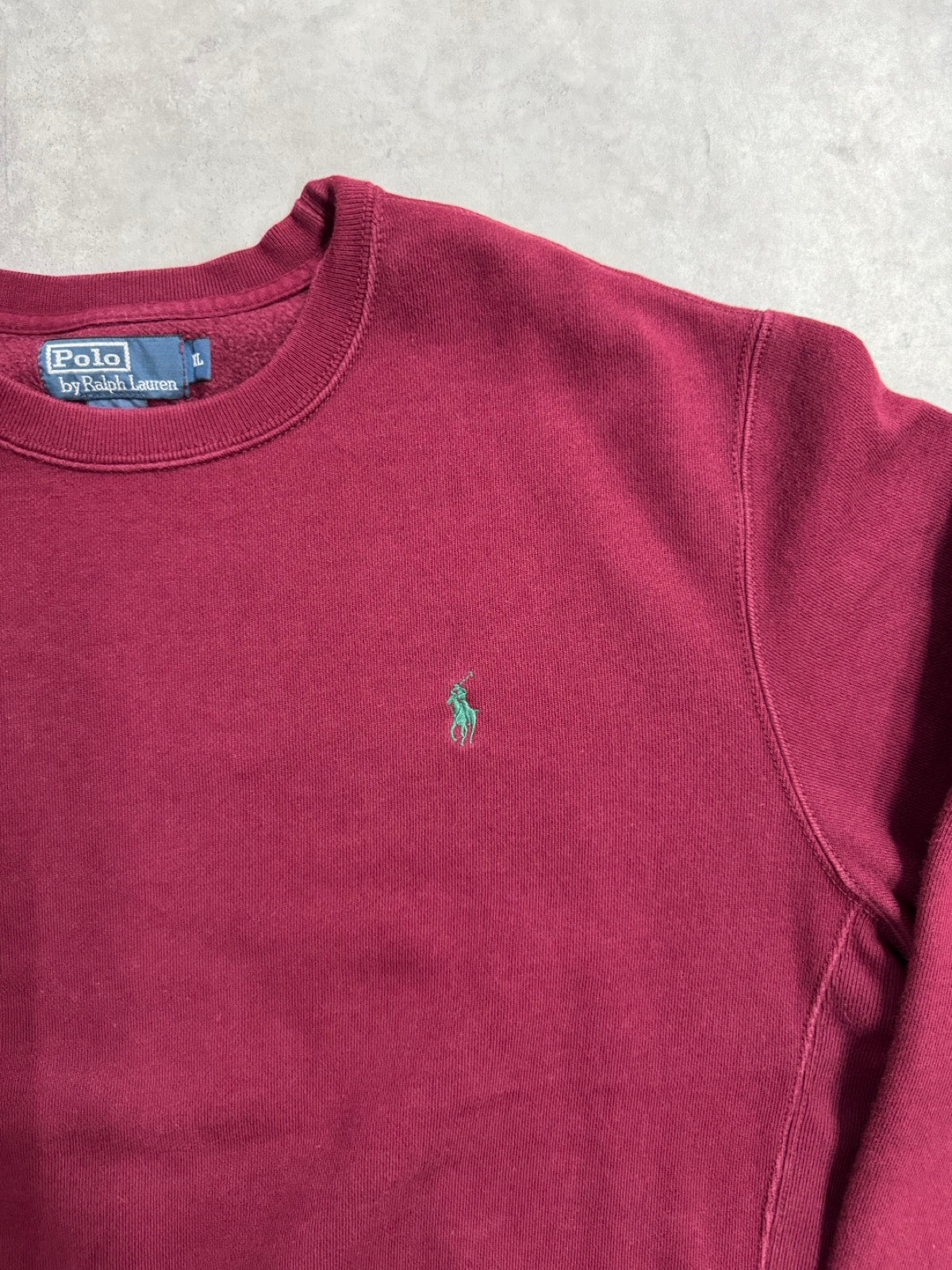 90's「RALPH LAUREN」ワンポイントスウェット