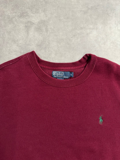 90's「RALPH LAUREN」ワンポイントスウェット