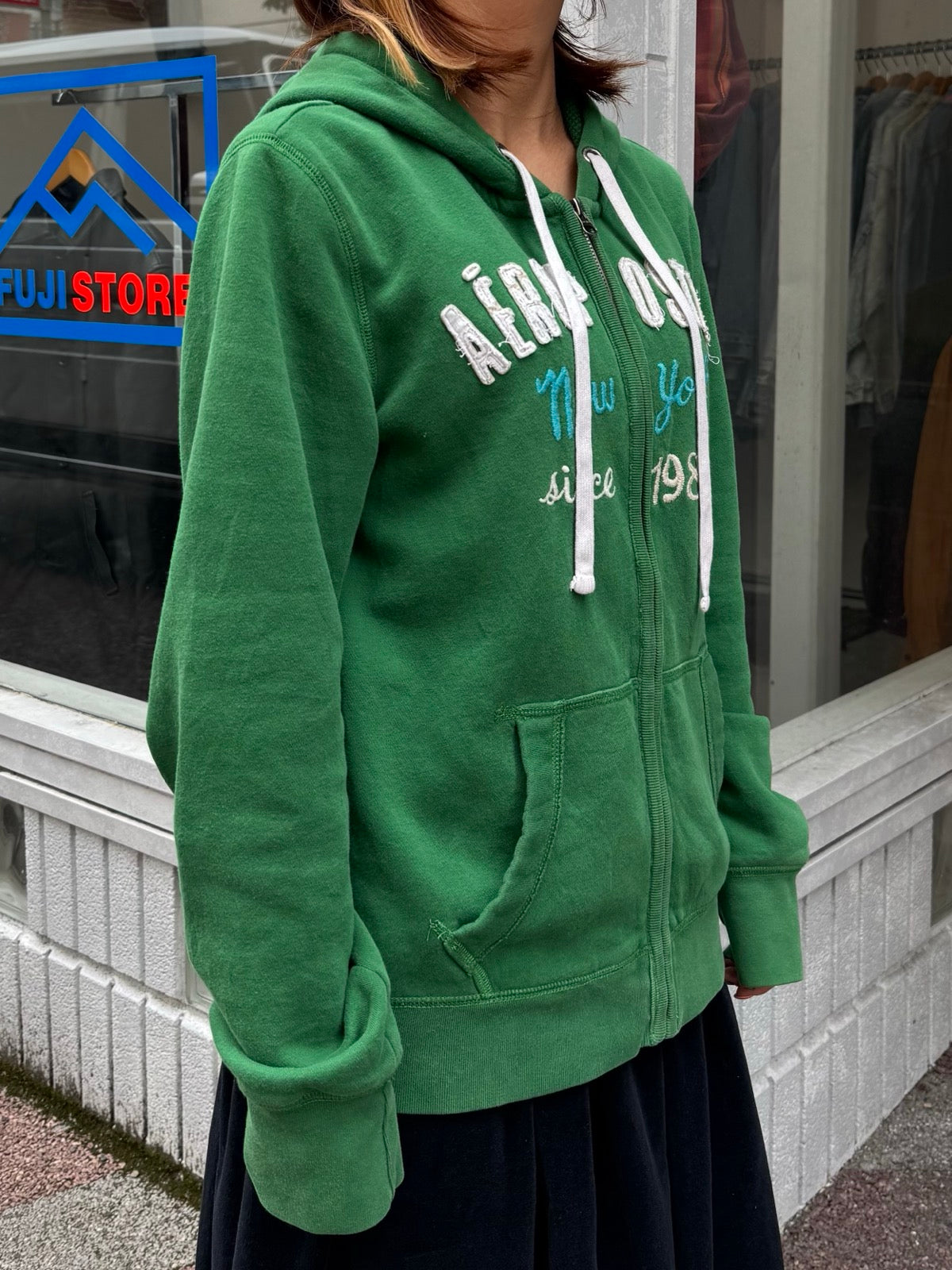 00's AEROPOSTALE ジップパーカー