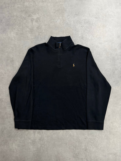00’s「RALPH LAUREN」ハーフジップニット