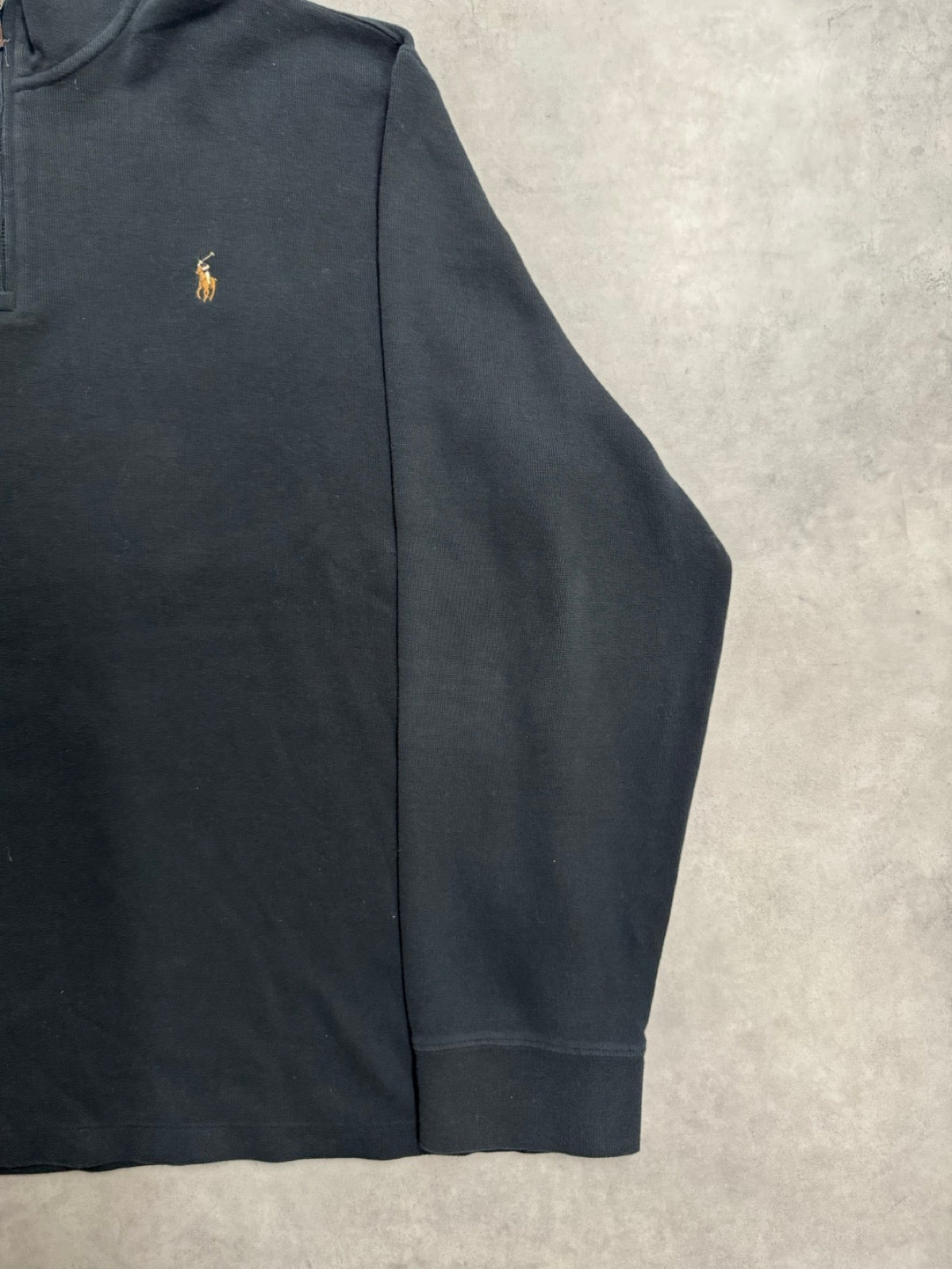 00’s「RALPH LAUREN」ハーフジップニット