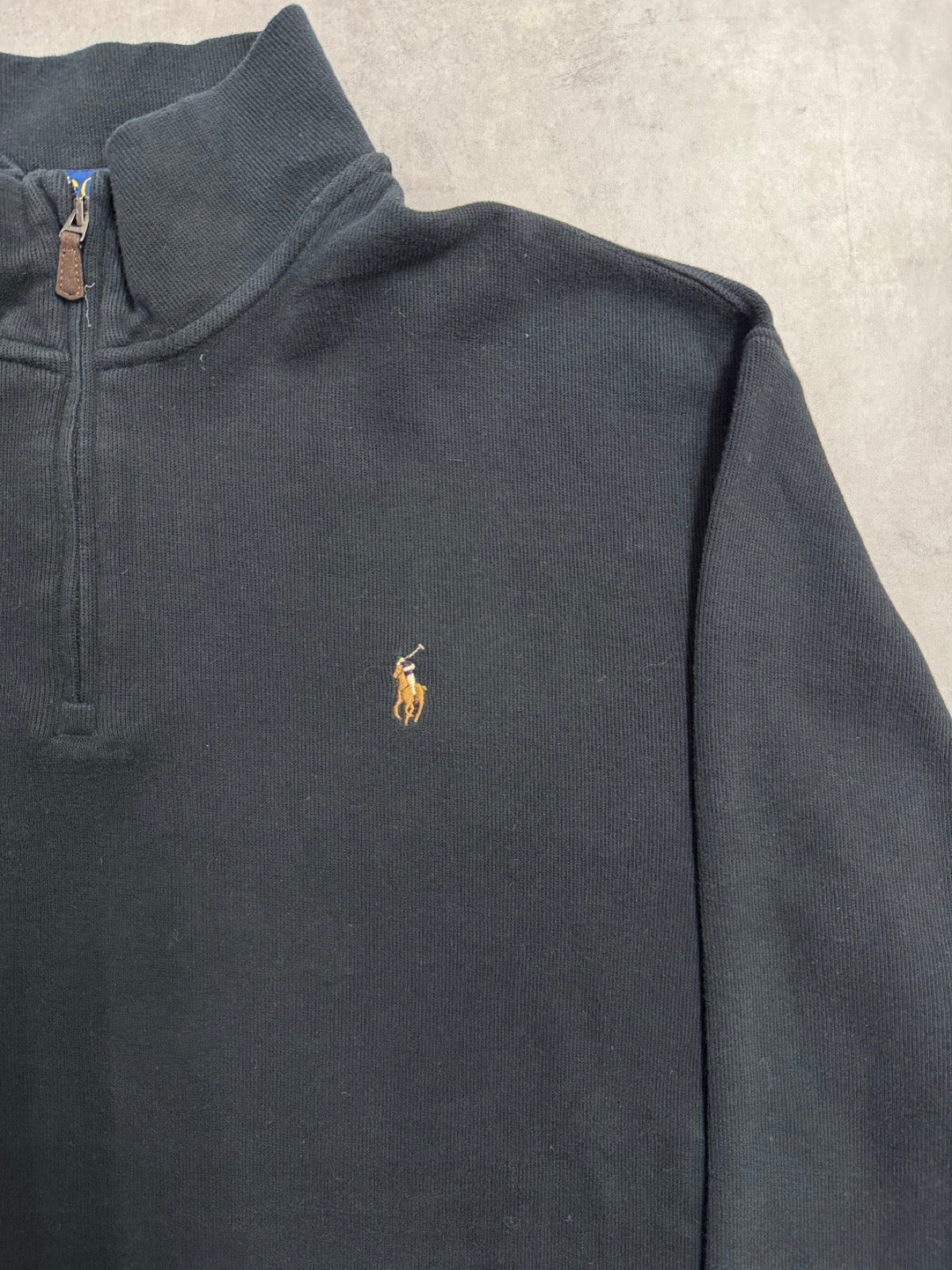 00’s「RALPH LAUREN」ハーフジップニット
