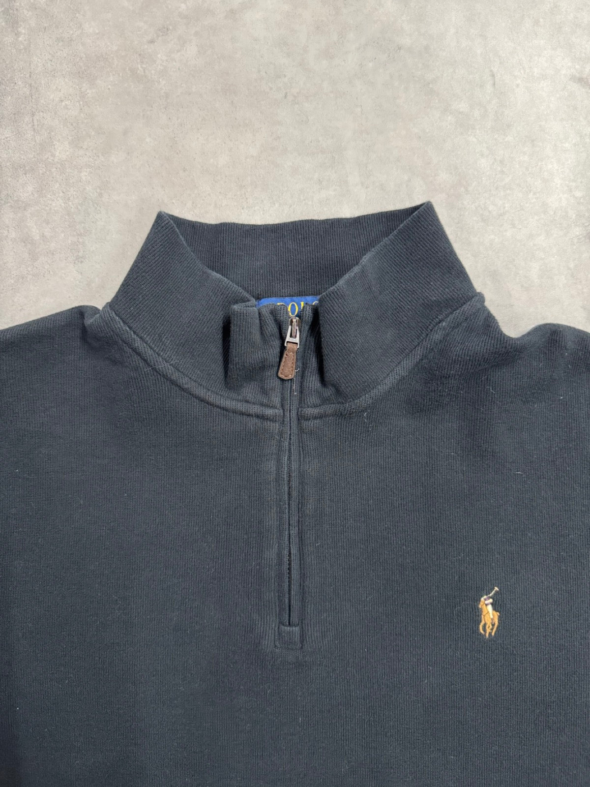 00’s「RALPH LAUREN」ハーフジップニット