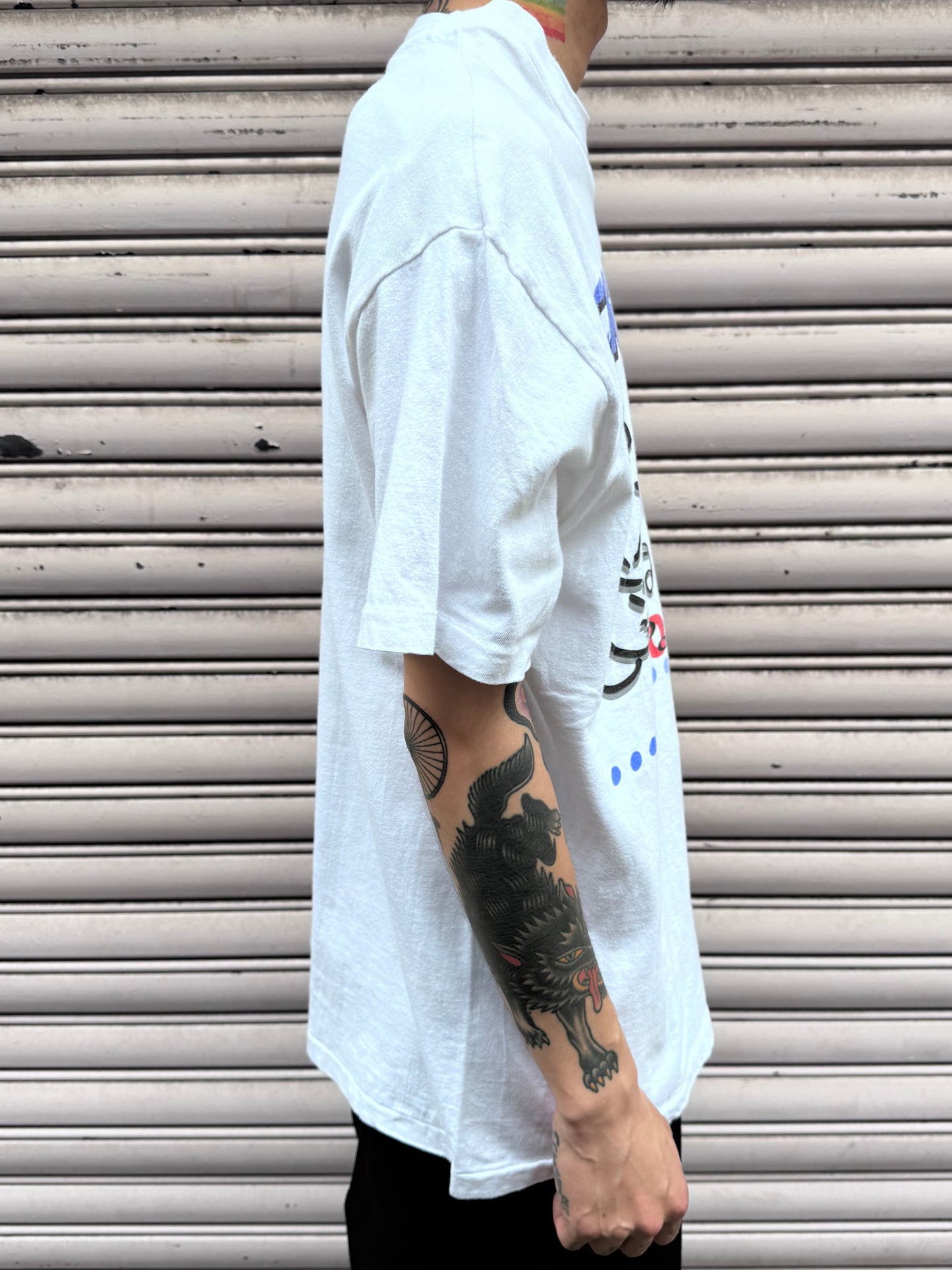 90’s「CRUTCHFIELD｣ USA製 ホワイトTシャツ