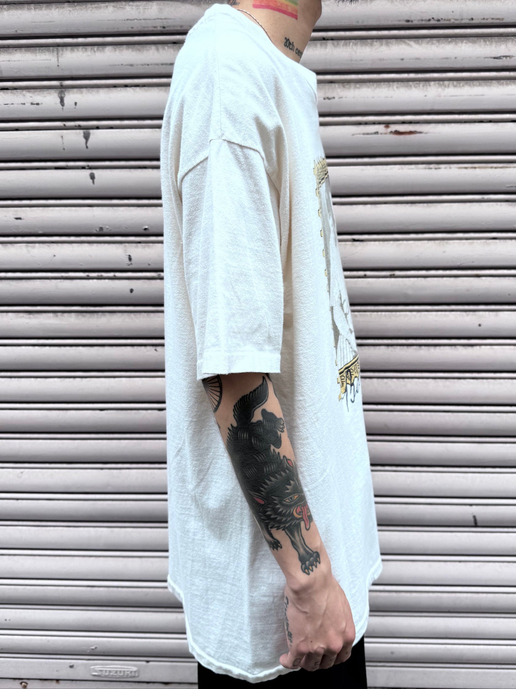 90’s「Babe Ruth｣ USA製 ホワイトTシャツ