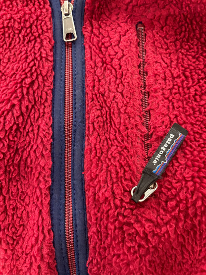 90's Patagonia ベビーレトロカーディガン フリースジャケット レッド