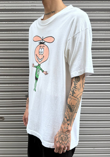 90’s  THE QUAKER OATS COMPANY 「QUISP」USA製 ホワイトTシャツ