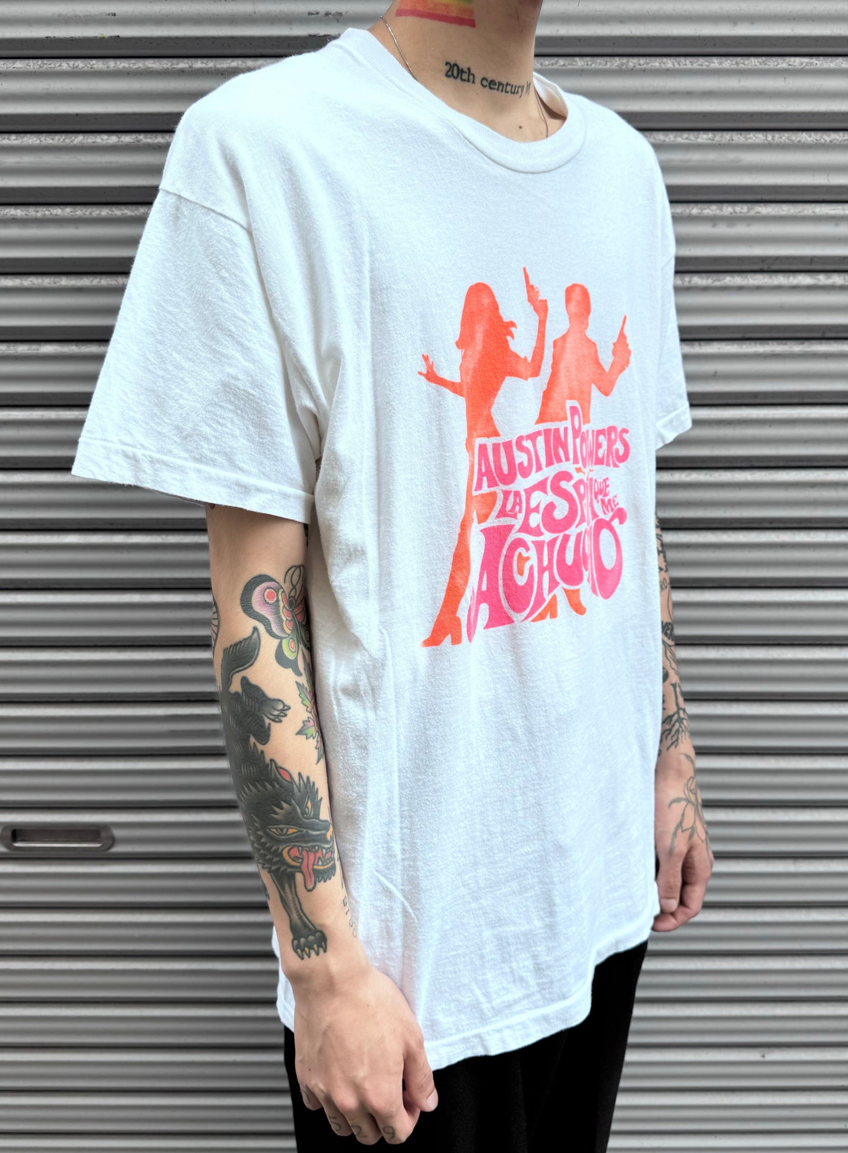 90’s 「AUSTIN POWERS｣ ホワイトTシャツ