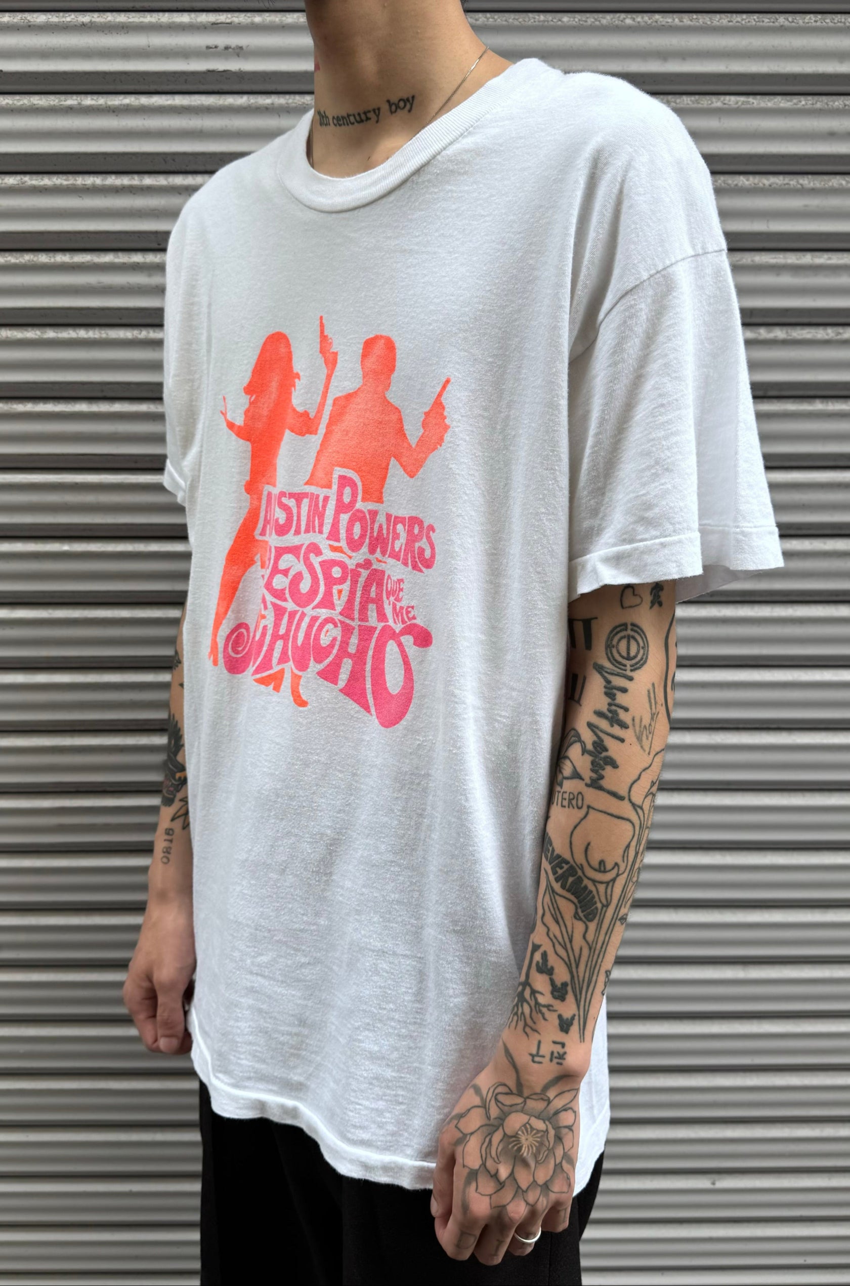 90’s 「AUSTIN POWERS｣ ホワイトTシャツ