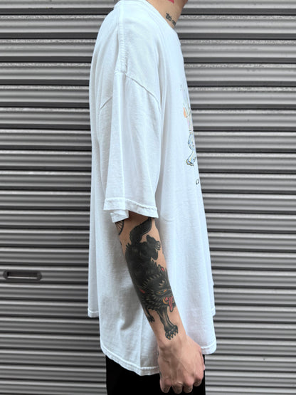 90’s～ 00’s  「Tea Shirt」ホワイトTシャツ