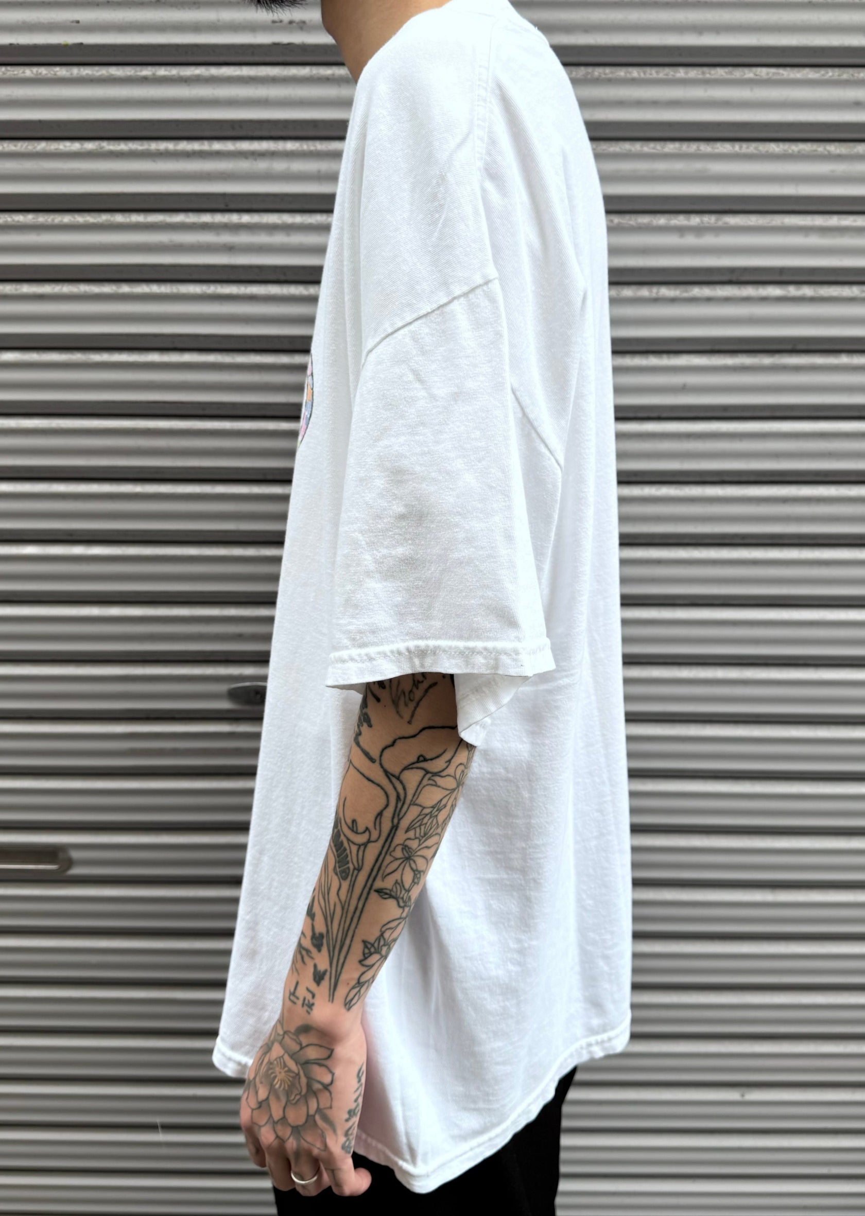 90’s～ 00’s  「Tea Shirt」ホワイトTシャツ